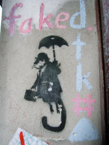 Faked Banksy Faked profile