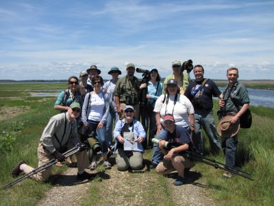 Birders who Blog, Tweet and Chirp. Photo: Dawn Fine.